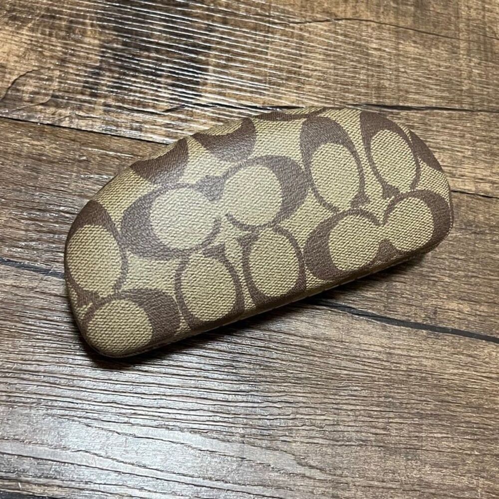 Vintage coach monogram Sunglasses Case